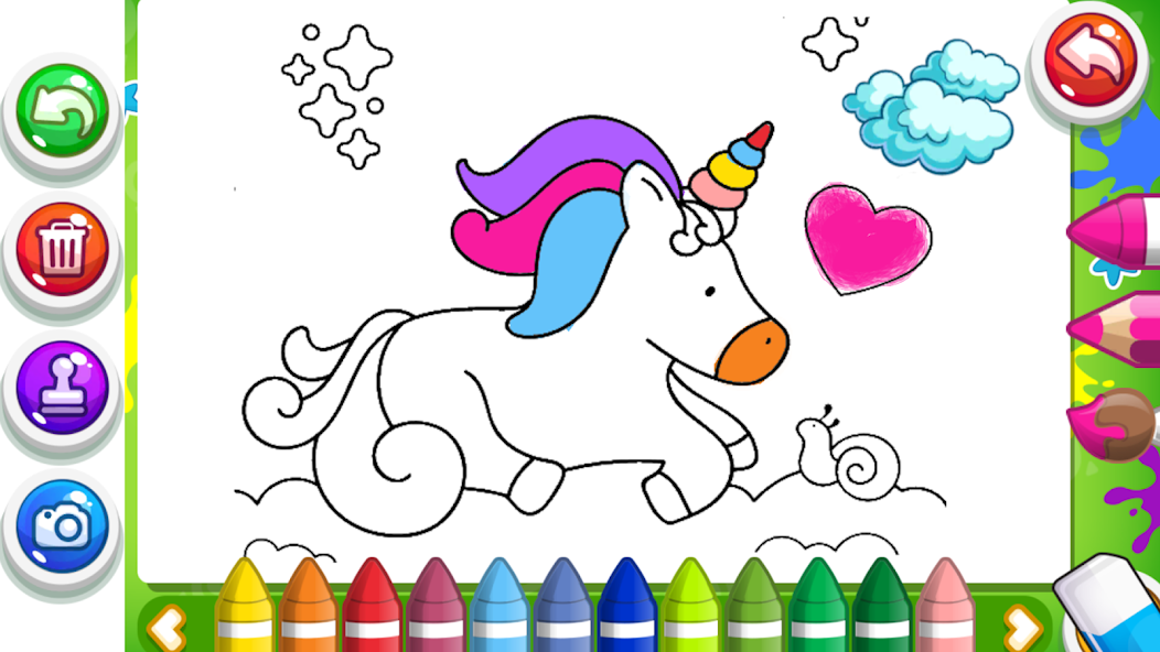 Coloring & Music For Children