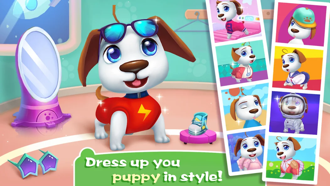 Space Puppy - Feeding & Raising Game screenshot 2