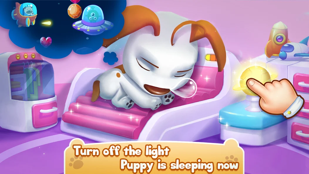 Space Puppy - Feeding & Raising Game screenshot 5
