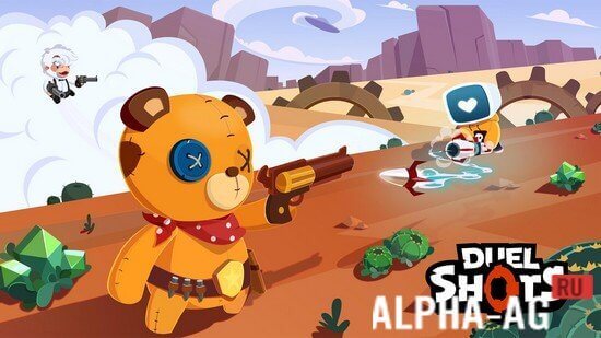 Взломанный Duel Shots: Clash Of Guns screenshot 1