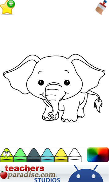 Baby Animals Coloring Book screenshot 5