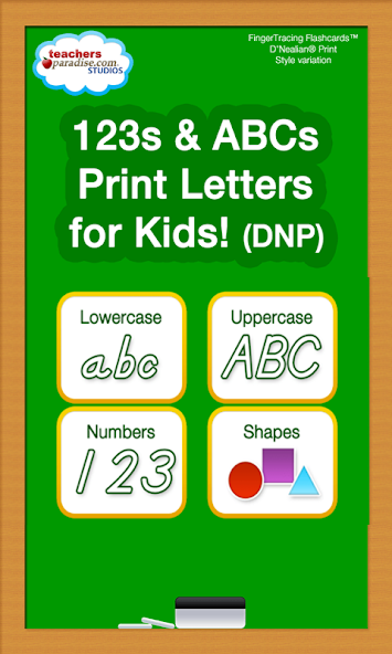 123s ABCs Kids Handwriting Game DNP