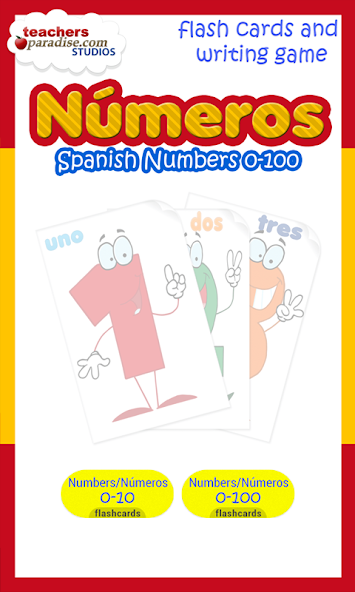 0-100 Numeros Spanish Numbers for Kids