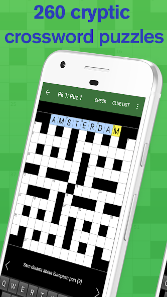 Cryptic Crossword Lite screenshot 1