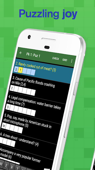 Cryptic Crossword Lite screenshot 2