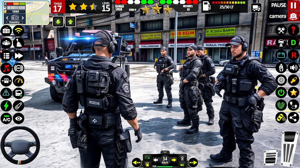Police Car Driving Cop Game 3D