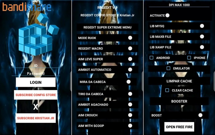 Tải REGEDIT FF screenshot 2