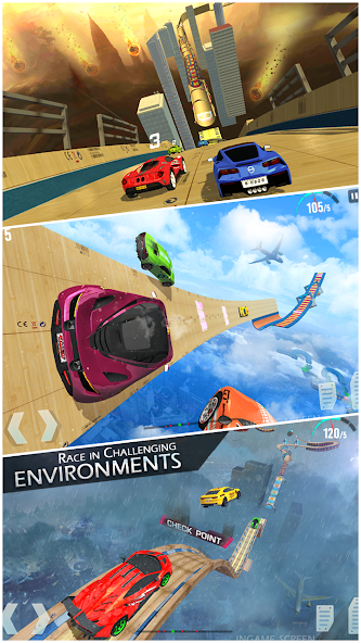 Mega Ramp Race