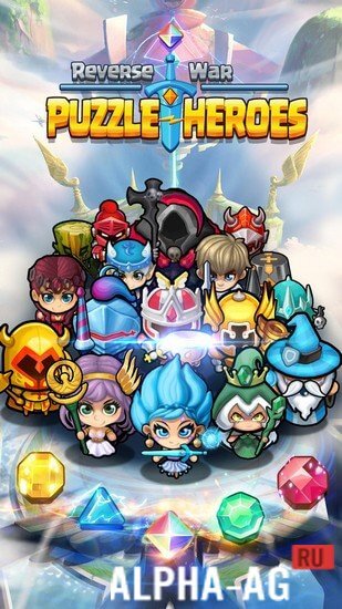 Взломанный Puzzle Heroes screenshot 2