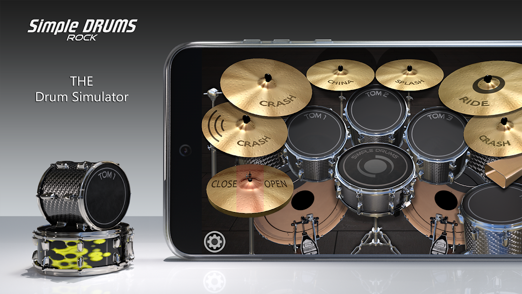Simple Drums Rock screenshot 1
