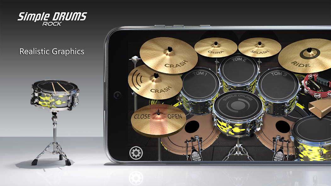 Simple Drums Rock screenshot 2