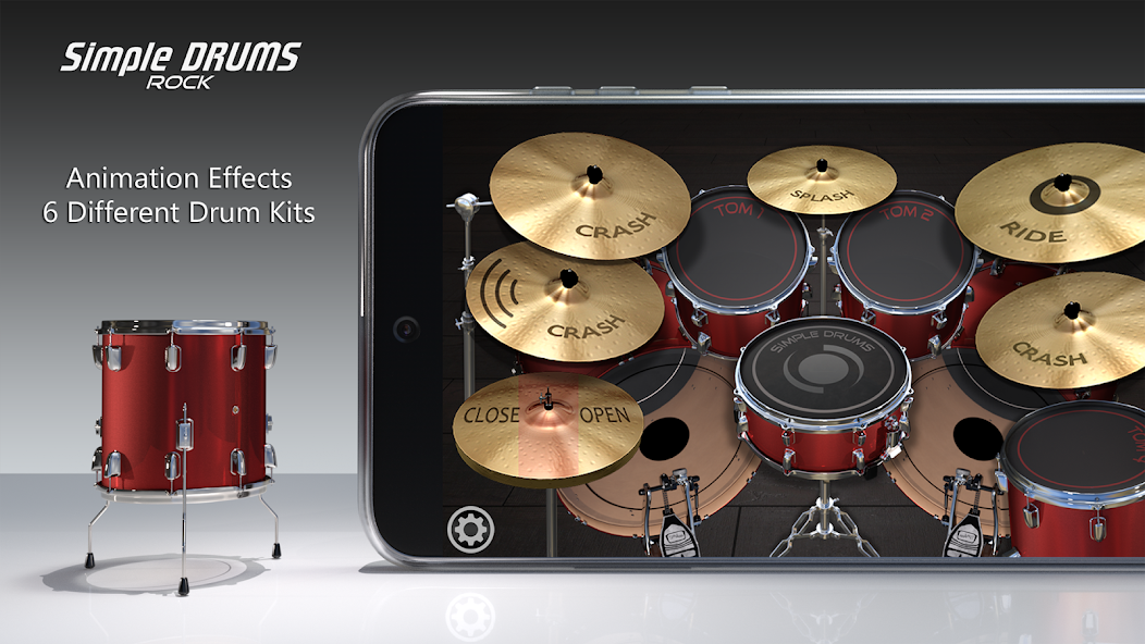 Simple Drums Rock screenshot 4