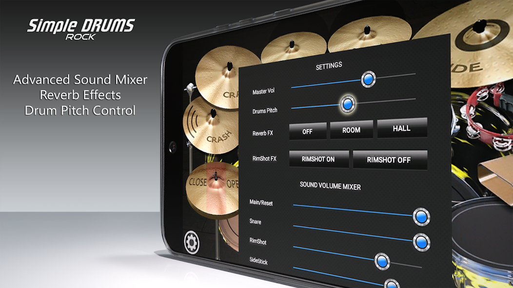 Simple Drums Rock screenshot 5