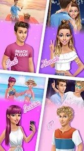 Взломанная Hannah Highschool Summer Crush screenshot 2