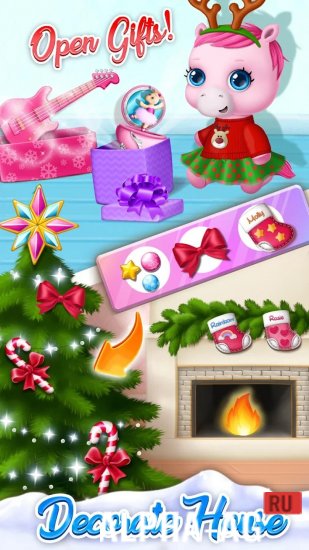 Взломанная Pony Sisters Christmas screenshot 5