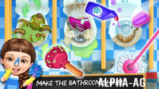 Взломанная Sweet Baby Girl Cleanup 6 screenshot 5