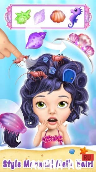 Взломанная Sweet Baby Girl Mermaid Life screenshot 3