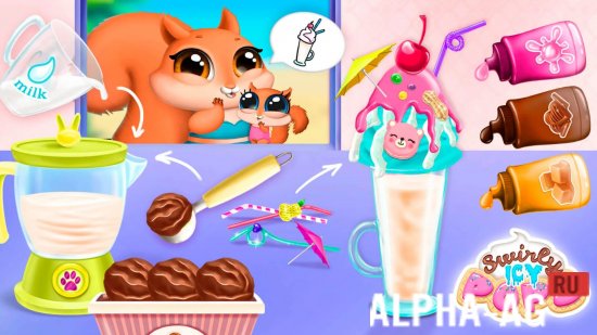 Взломанная Swirly Icy Pops screenshot 4