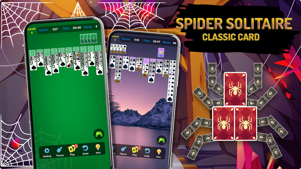 Spider Solitaire Classic Card Game