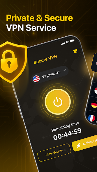 Secure VPN - Fast & Free Proxy