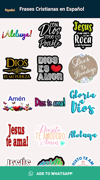 Stickers Cristianos screenshot 4