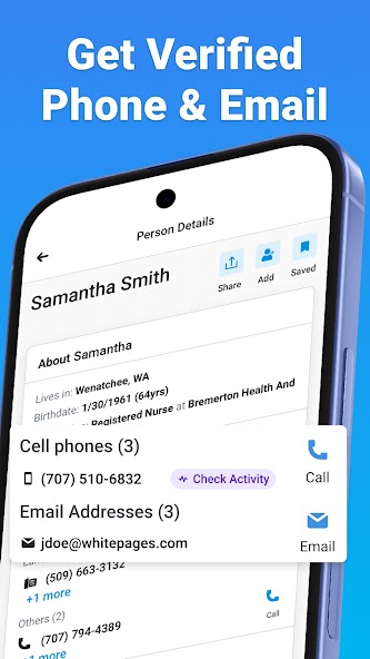 Whitepages screenshot 3