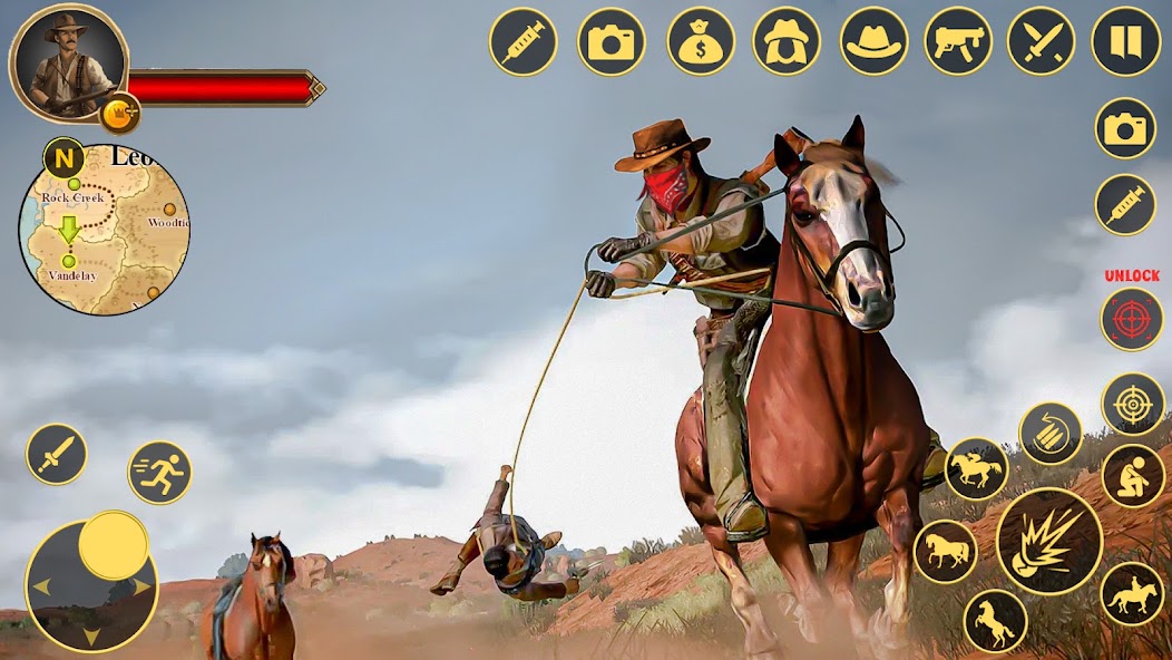 Wild West Cowboy Game Survival