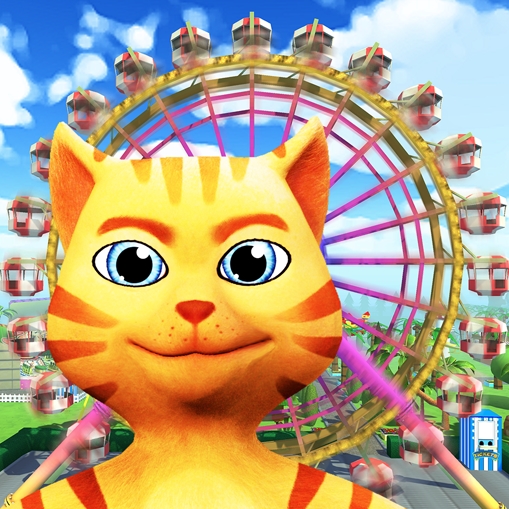 Download Cat Theme & Amusement Park Fun