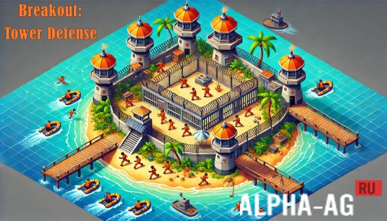 Взломанная Breakout: Tower Defense screenshot 1