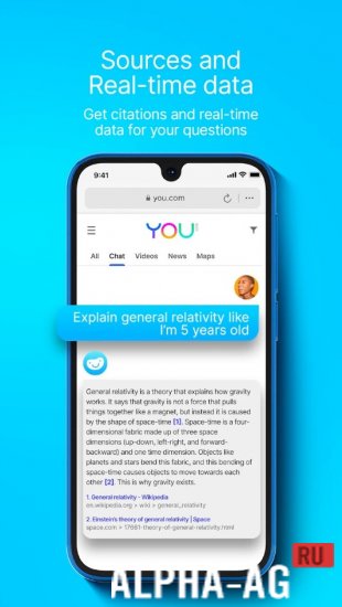 You.com AI Search Assistant screenshot 2