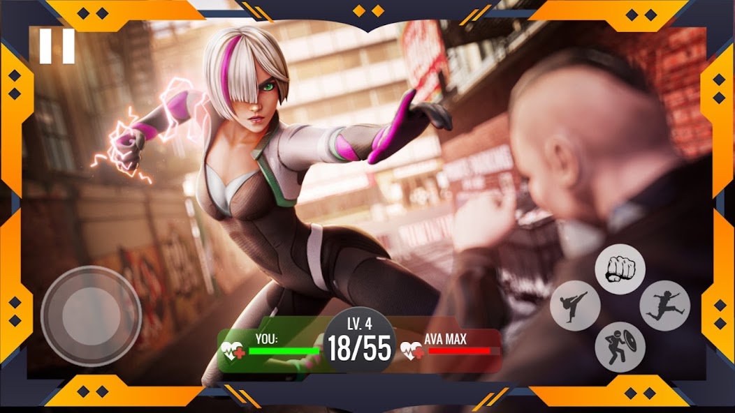 Superhero Girl Spider Fighter