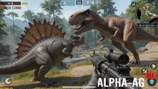 Взломанная Ultimate Animal Hunting Sim screenshot 4