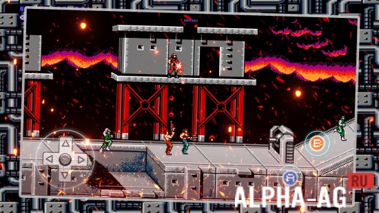 Super Contras: Metal Soldier 2 screenshot 2