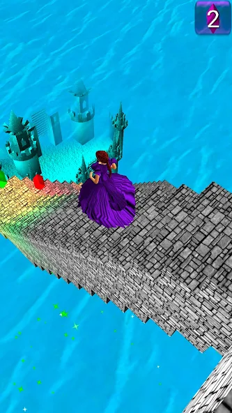Cinderella 3D. Road to Castle