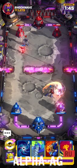 Взломанная TRANSFORMERS: Tactical Arena screenshot 5