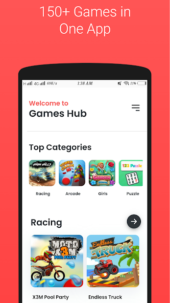 Games Hub screenshot 1