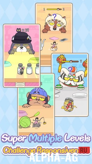 Взломанная Cat Escape! Infinity！ screenshot 2