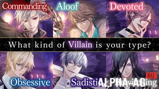 Ikemen Villains Otome Game screenshot 3