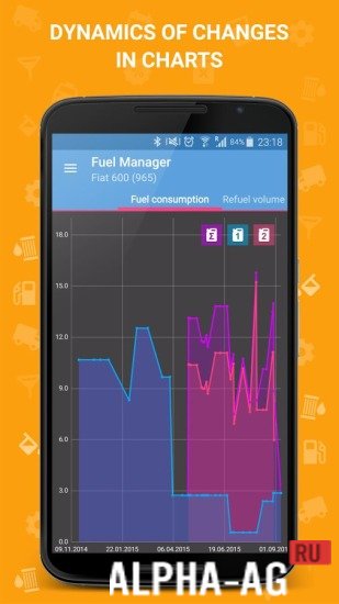 Расход топлива screenshot 4
