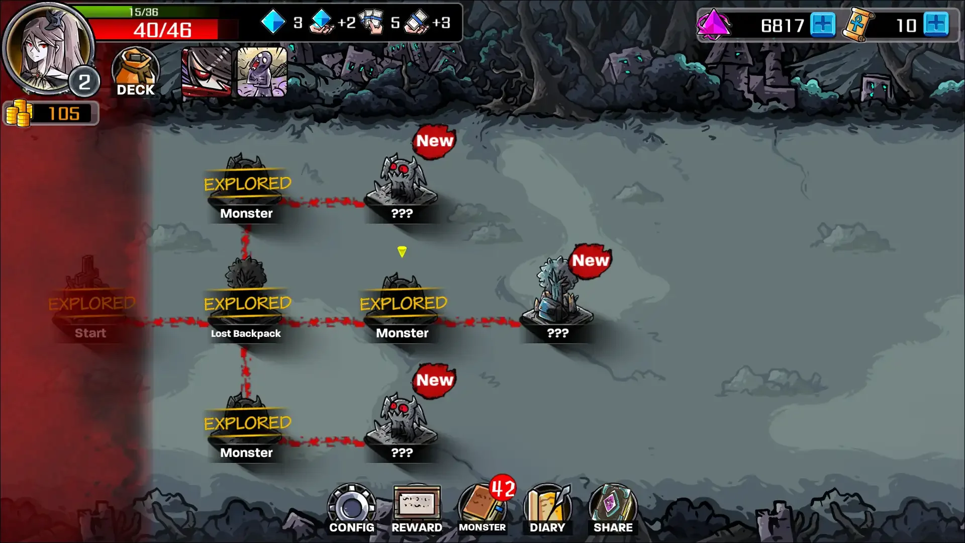 Lophis Roguelike:Card RPG game,Darkest Dungeon