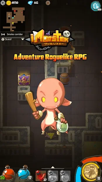 I Monster-Roguelike RPG Legends,Dark Dungeon