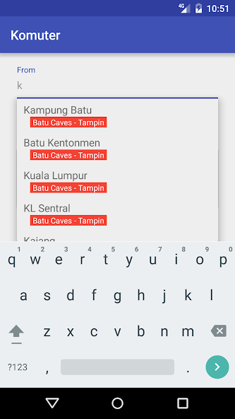 Komuter screenshot 1