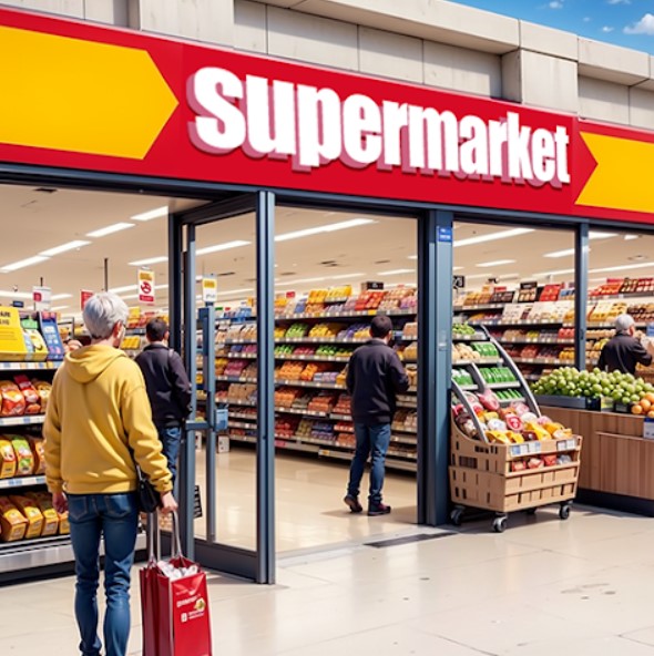 Download Supermarket Sim Story