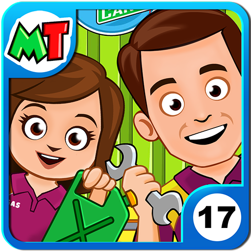 My Town : Car Wash Fix & Drive