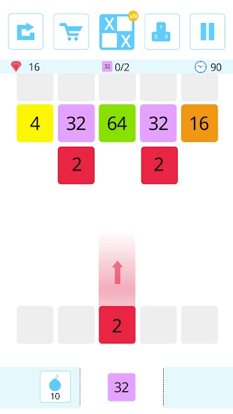 Shoot and Merge the numbers
