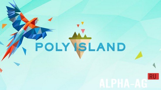 Poly Island: create, color, relax
