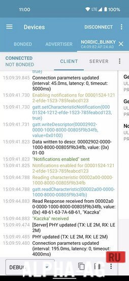 nRF Connect for Mobile screenshot 4