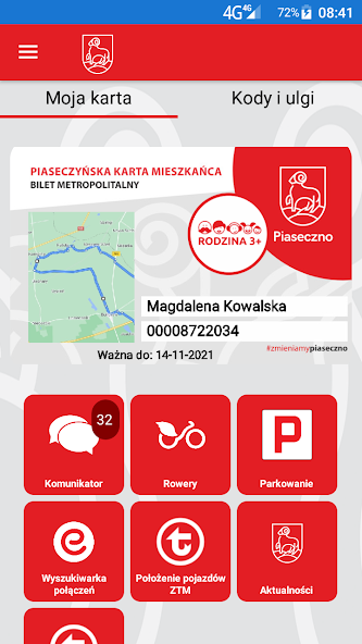Piaseczyńska Karta Mieszkańca screenshot 1