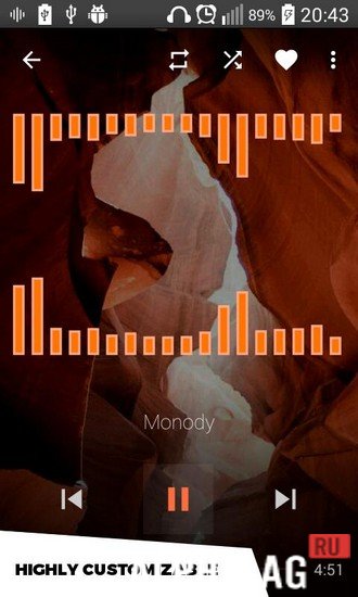 AudioVision Music Player screenshot 5