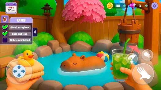 Capybara Simulator: A Virtual Pet Game